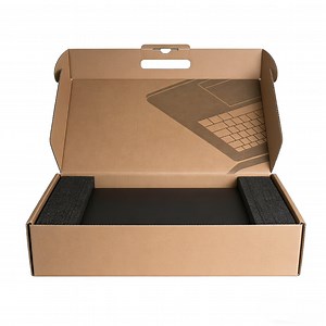[Hot Item] Sturdy Corrugated Laptop Paper Packaging Box for Product Delivery