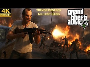 GTA 5 Trevor First Mission | Mr. Philips Full Walkthrough (No Commentary, 4K Gameplay)