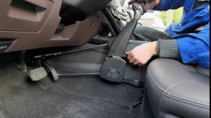 Hand Controls for Disabled Drivers,Handicap Driving Hand Controls Adjustable Aid Equipment，Hand Controls/Brake Pedals Assist Kit For The Legged Disabled with Steering Wheel Spinner (Regular Type)