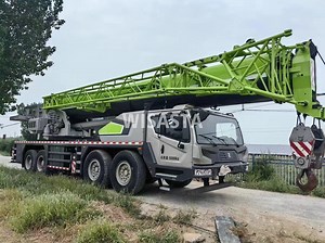 [Hot Item] 80 Ton Truck Crane Zoomlion Wireless Remote Control Crane Control Small Articulated Tires with Crane Dump Truck