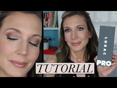 Warm Silver Smoky Eyeshadow Tutorial Ft. Lorac Pro 2 Palette