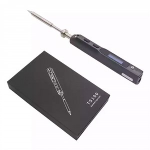 [Hot Item] 65W Mini Smart Digital Soldering Irons Portable OLED Display Electrical USB Ts100 Soldering Iron Fer a Souder