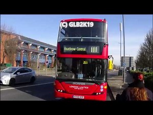 (FRV) RATP Group Route 111: Kingston - Heathrow Central | SP40041, SP40170, & SP40182