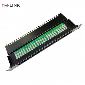 [Hot Item] 1u 19-Inch Cat. 3 50-Port Telephone Patch Panel