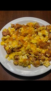 Turkey spam, eggs, and cheese… #lowcarb #protein #breakfast | April Hereford Palacios