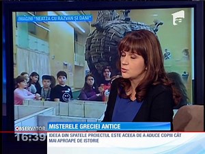 Expoziţia Misterele Greciei Antice este deschisă acum în Bucureşti