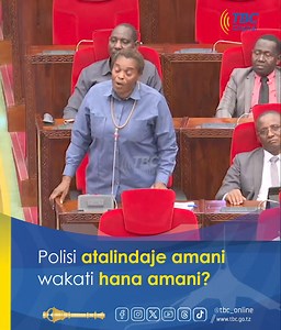 Mbunge wa Iringa, Jesca Msambatatavangu amesema Serikali ihakikishe askari polisi wanalipwa maslahi yao kwa wakati ili kuwa na amani na hivyo kulinda amani ya Watanzania roho zao zikiwa 'kwatu'. Msambatatavangu amesema hayo wakati akichangia Bajeti ya Wizara ya Mambo ya Ndani ya Nchi kwa mwaka 2024/2025 na kueleza kusikitishwa na kitendo cha askari wetu kutopewa fedha zao kwa wakati na kuboresha maslahi yao. 📸✍🏾 @simbeyezekiel #BungelaBajeti #Bungeni #TBCdigital #TBCupdates | TBConline
