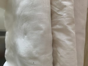 [Hot Item] 100% Linen Woven Fabric 14s*14s Bleached Linen Fabric