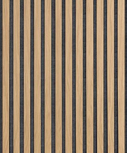 [Hot Item] Natural Oak / Walnut Veneered MDF Wall Paneldecorative Acoustic Felt Panel