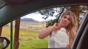 My best friend's cheating MILF mom seduced me into fucking her in the car