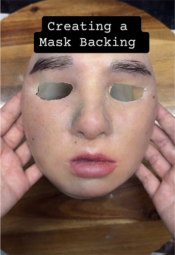 Hard Backing for Silicone Mask That Fits My Face