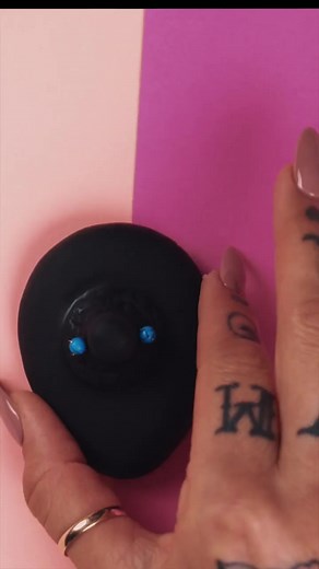 ♡ Howlite turquoise ♡ ✧Titanium threadless double howlite turquoise nipple barbells, 14G✧ | UrbanBodyJewelry.com | Facebook