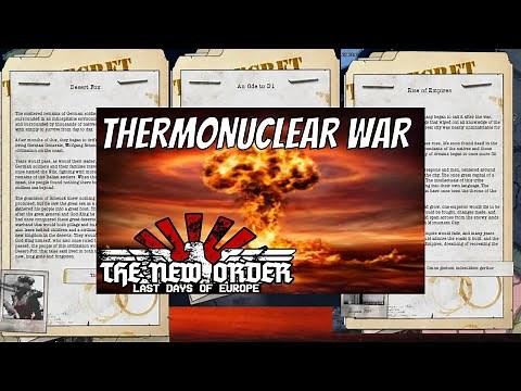 HOI4 TNO: All 395 Post Apocalypse events Compilation(Post- Thermonuclear war events)