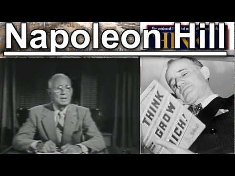"NAPOLEON HILL" Remastered HD Video How to BE Rich-$ 1,000,000 Make How to TV Book of Hill Napoleon