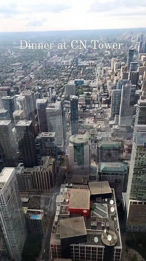 1.2K views · 49 reactions | Dinner at the CN Tower restaurant here in Toronto is great, as the rotating @restaurant lets you admire the whole city. Giving us full-circle view of Toronto while you dine. #cntowertoronto #oneyearanniversary #360restaurant #everyone #highlights | Nicole Maniquiz | Facebook
