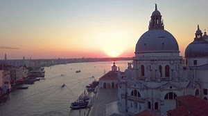 Venice  Italy Aerial View Of Santa Maria Stock Footage SBV-328639797 - Storyblocks