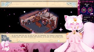 Neko Vtuber Plays Horny Pixel Game Cloud Meadow and Cucks Viewers While Cumming