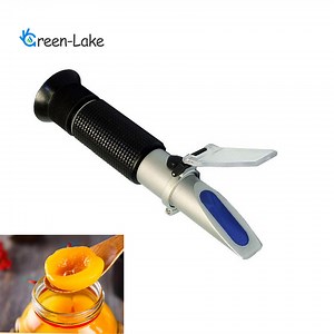 [Hot Item] Refractómetro de Brix portátil 0-32% Brix Rhb-32 Atc para prueba de contenido de azúcar