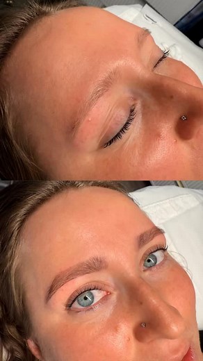 ✨ Fresh Eyes, Bold Brows ✨ Lash Lift Tint ➕ Brow Thread Tint = Instant Transformation 💯 📍Book your spot today Link in bio 💕 #LashLift #BrowThreading #TintedBeauty #LashGoals #BrowGoals #BeautyTransformation #NoMakeupLook #NaturalButBetter | Pure Soft Beauty