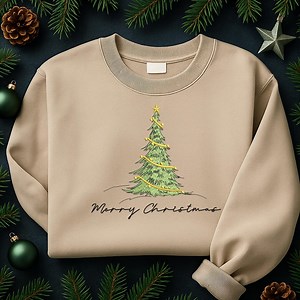 Christmas Tree Embroidery Design, Holiday Stitch Art (digital Download) - Etsy