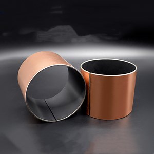 [Hot Item] PTFE Coated Du Bushing DIN 1494 Self Lubricating Composite Metal Sliding Sleeve Flange SF-1 Pap P10 Bearing Bushing