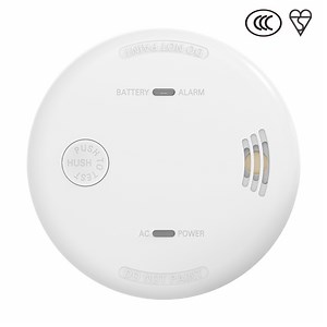 [Hot Item] En14604 Photoelectric Hardwired Smoke Alarm Fire Detector