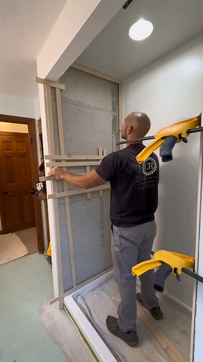 The beat shower panel system, WetWall. #DIY #construction #remodeling #diyproject #carpentry #bathroommakeover | CR CarpentryRemodeling42
