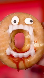 Angry Halloween Monster 👹 🍩 #halloween #halloweenfood #foodideas #spookyseason #monster #donuts #fypシ #foodart | Make Sushi