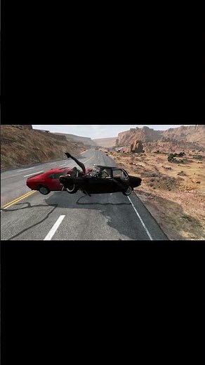 BeamNG Drive Crash GAZ 24