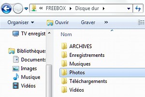 Visionnez vos photos de vacances sur votre Freebox Révolution