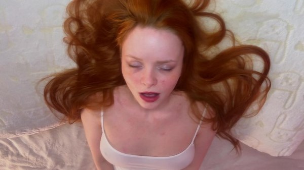 Redhead angel beautifull agony orgasm