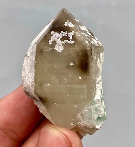 Green Tourmaline With Quartz Crystal Matrix, Afghanistan Mineral Specimen - Etsy Australia