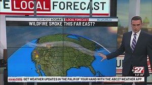 Wildfire Smoke Over PA: Where is it coming from & what impacts will it have?