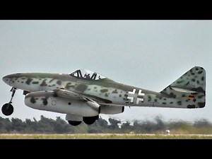 MESSERSCHMITT ME 262 SCHWALBE - THE WORLD'S FIRST JET FIGHTER IN ACTION!