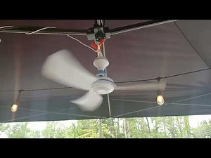 SKYRI Portable Ceiling Fan Mini USB Tent Fans for Camping Review, Test
