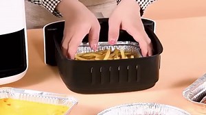 Aluminum Pans Foil Pans, 30 Pack 9x13 Disposable Aluminum Trays Half Size Heavy Duty Tin Foil Trays Food Containers For Cooking, Baking, Roasting, Heating or Steam Table