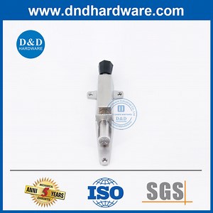 [Hot Item] Zinc Alloy Door Stopper Adjustable Foot Operated Door Stop Door Lock Holder