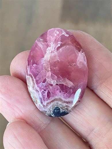 Pink Cobalto Calcite Cabochon, Oval Shape, 34x24 Mm - Etsy