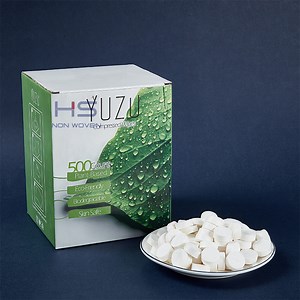 [Hot Item] One-Time Disposable Towel Compressed 100% Cotton White Tablet Towel