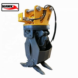 [Hot Item] Hydraulic Rotating Log Grab Wood Stone Grapple for 20ton Excavator