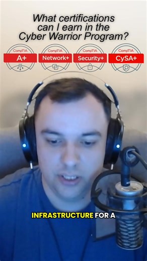 MyCC grad Aaron Bond breaks down the certifications you can earn in our Cyber Warrior Program! | MyComputerCareer