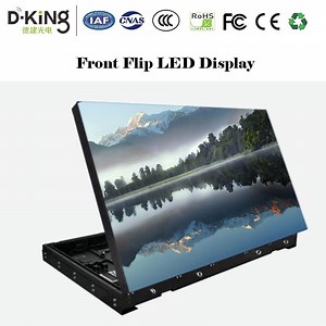 [Hot Item] Customizable High Definition Wireless Outdoor Flip-up LED Display Digital Billboard P4