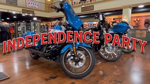 🇺🇸 JOIN US this Saturday for our INDEPENDENCE PARTY! 🇺🇸 -FREE lunch -FREE homemade ice cream -LIVE MUSIC with Contagious -50% OFF end-of-season Motorclothes | Harley-Davidson of Asheville