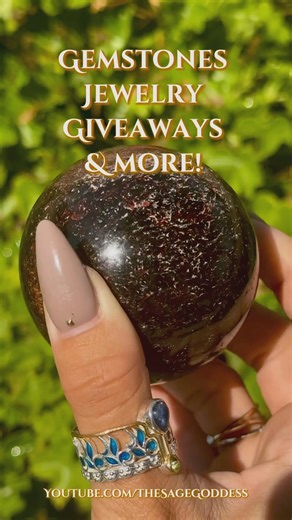 Save the date… our sparkling show is back! Join our Live Gem & Mineral Show next Tuesday, August 13 ✨ Streaming on YouTube at 3 pm PST 👉 https://sg.rocks/3X3SW9z 💎 See you there! | Sage Goddess