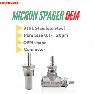 [Hot Item] Sparger Sintered Porous Metal 316L Stainless Steel Diffuser Stone for Distillation Manufacturing