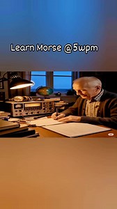 Learn Morse Code @5wpm #morsecode #cwmode #hamradio | Amateur Radio Kits.In