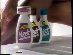1989 Neet Hair Remover "It Works below the surface" TV Commercial