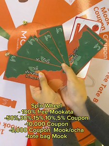 June လအတွင်း MOOK မှာ အလကားစားခွင့်ရမယ့် Spin Wheel အစီစဉ်ကြီး ရှိတာသိပြီးပြီလား 😱❗ အလကားစားခွင့်ရဖို့အတွက် ဘာမှလုပ်စရာမလိုဘူး Mook မှာ No waste မဖြစ်အောင် သုံးဆောင်ပေးဖို့ပဲ လိုတယ်နော်😉♥️ ပြီးရင် Spin Wheel လှည့်ရင်း ကံစမ်းကြမယ် 🥺အလကားစားခွင့်မပေါက်ဘူးဆိုလဲ ဘာမှစိတ်မညစ်နဲ့နော် ဗလာမပါ Spin Wheel ကံစမ်းခွင့်မို့ တခြားလက်ဆောင်လေးတွေလဲ ရှိပါသေးတယ်🤭 မူကထလဲ အဝစားရင်း ဆုလက်ဆောင်တွေလဲ ယူကြမယ်နော်♥️ #Mook #mookata | Mook Mookata and Thai Restaurant