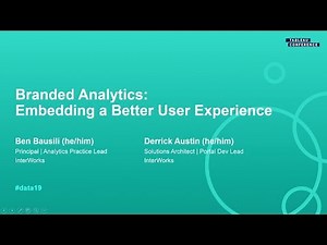 Branded Analytics: Embedding a Better User Experience