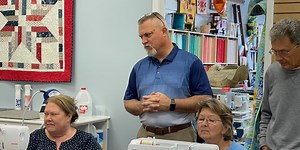Fork Mtn Quilting stops by for National Sewing Machine Day